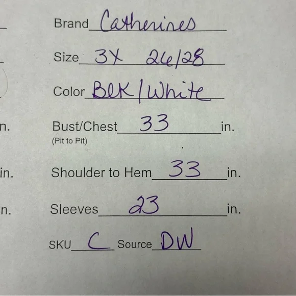 Catherines 3X 26/28W Black White Textured Open Front Kimono Cardigan Wrap - Picture 7 of 7